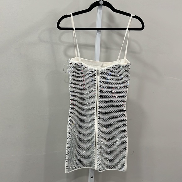 retrofete Avanya Knit Dress in White - Picture 8 of 13